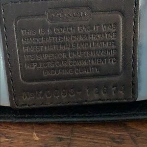 Coach purse with matching wallet